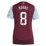 aston villa wsl adidas home shirt 2024-25 – womens with nobbs 8 printing Collection - Aston Villa Official Store