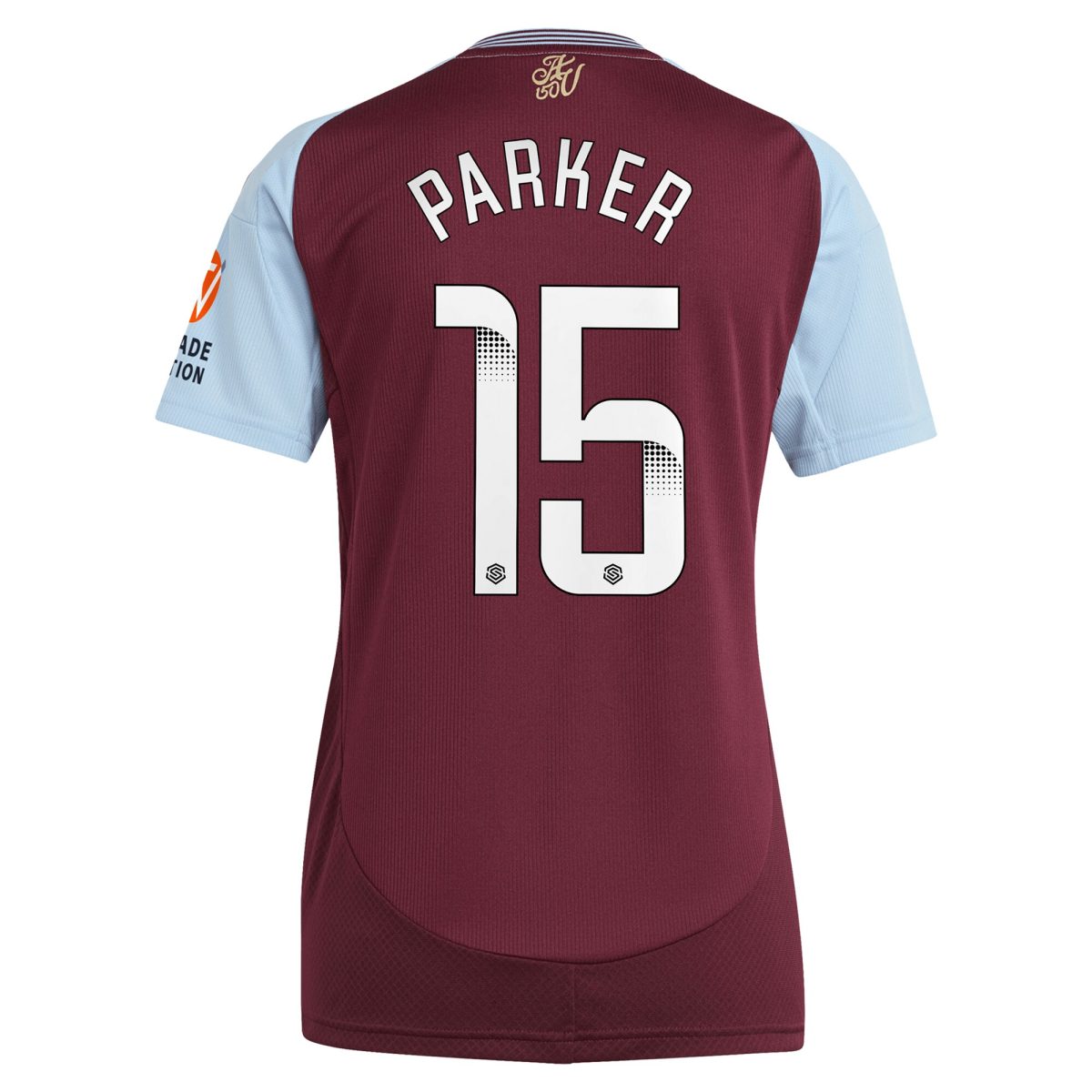 aston villa wsl adidas home shirt 2024-25 – womens with parker 15 printing Collection - Aston Villa Official Store