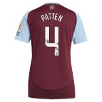 aston villa wsl adidas home shirt 2024-25 – womens with patten 4 printing Collection - Aston Villa Official Store