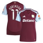 aston villa wsl adidas home shirt 2024-25 – womens with robinson 11 printing Collection - Aston Villa Official Store