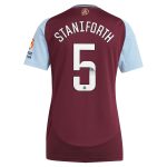 aston villa wsl adidas home shirt 2024-25 – womens with staniforth 5 printing Collection - Aston Villa Official Store
