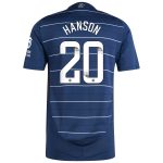 aston villa wsl adidas third authentic shirt 2024-25 with hanson 20 printing Collection - Aston Villa Official Store