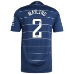 aston villa wsl adidas third authentic shirt 2024-25 with mayling 2 printing Collection - Aston Villa Official Store