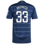 aston villa wsl adidas third authentic shirt 2024-25 with pacheco 33 printing Collection - Aston Villa Official Store
