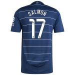 aston villa wsl adidas third authentic shirt 2024-25 with salmon 17 printing Collection - Aston Villa Official Store