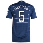 aston villa wsl adidas third authentic shirt 2024-25 with staniforth 5 printing Collection - Aston Villa Official Store