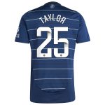 aston villa wsl adidas third shirt 2024-25 with taylor 25 printing Collection - Aston Villa Official Store