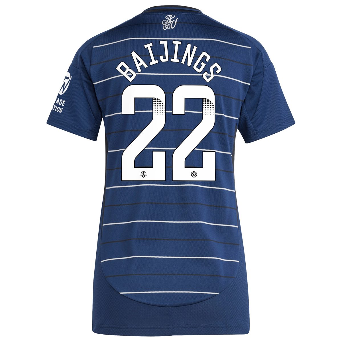 aston villa wsl adidas third shirt 2024-25 – womens with baijings 22 printing Collection - Aston Villa Official Store