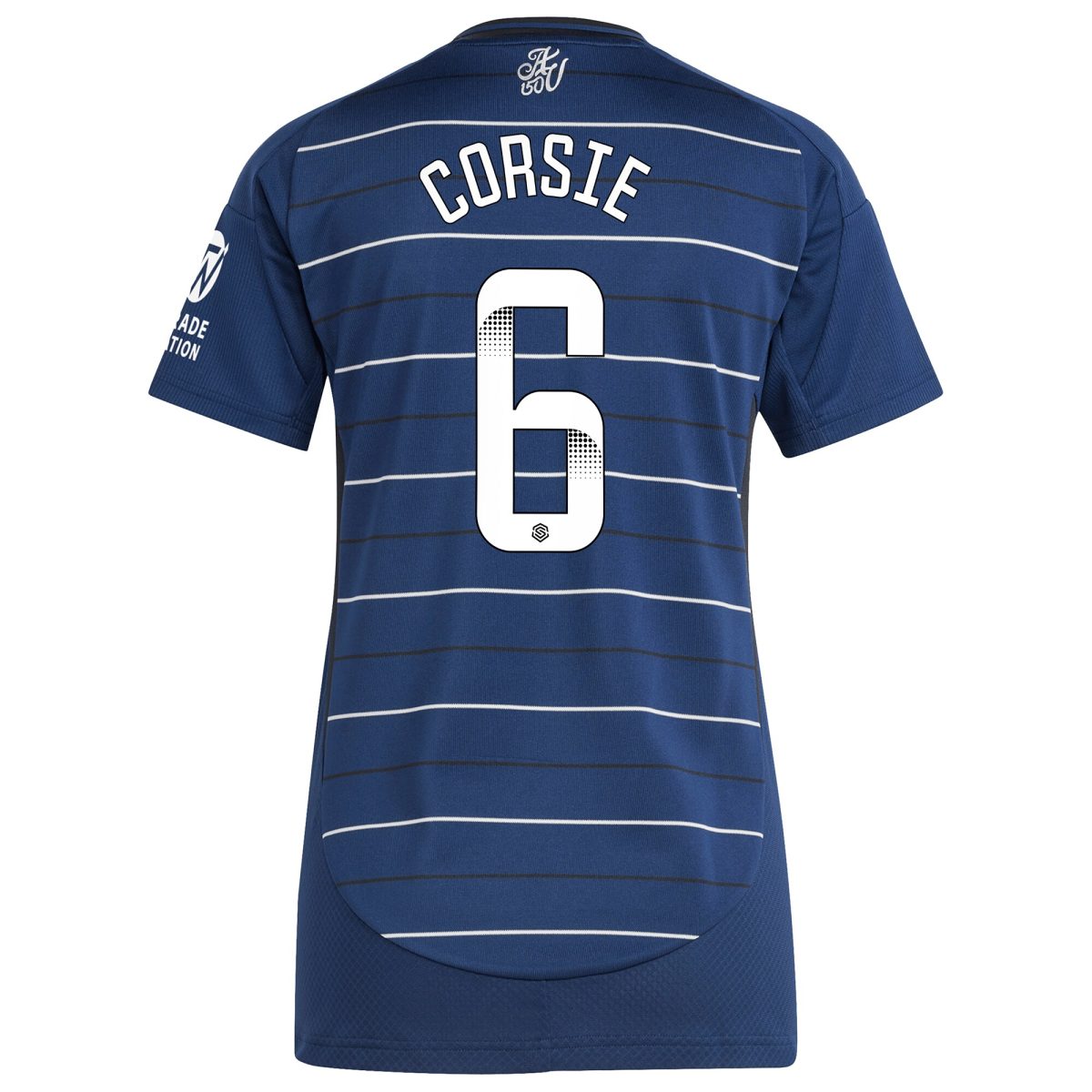 aston villa wsl adidas third shirt 2024-25 – womens with corsie 6 printing Collection - Aston Villa Official Store
