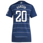 aston villa wsl adidas third shirt 2024-25 – womens with hanson 20 printing Collection - Aston Villa Official Store