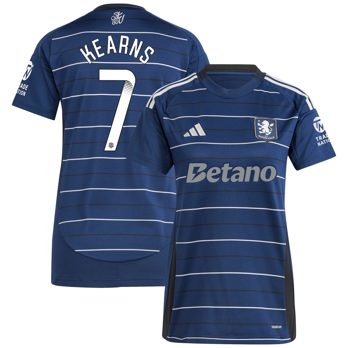 aston villa wsl adidas third shirt 2024-25 – womens with kearns 7 printing Collection - Aston Villa Official Store
