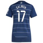 aston villa wsl adidas third shirt 2024-25 – womens with salmon 17 printing Collection - Aston Villa Official Store