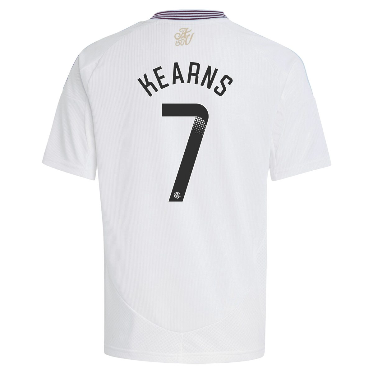 aston villa wsl away shirt 2024-25 – kids with kearns 7 printing Collection - Aston Villa Official Store