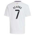 aston villa wsl away shirt 2024-25 – kids with kearns 7 printing Collection - Aston Villa Official Store