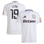 aston villa wsl away shirt 2024-25 with leon 19 printing Collection - Aston Villa Official Store