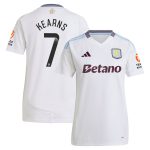 aston villa wsl away shirt 2024-25 – womens with kearns 7 printing Collection - Aston Villa Official Store